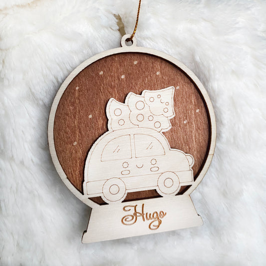 Christmas ornament with your own name