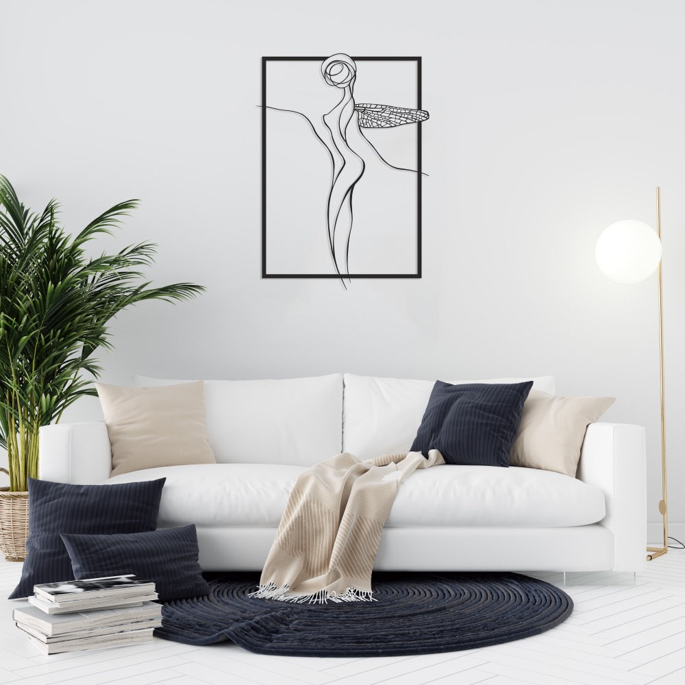 Wooden ART interior painting living room - ecodecor.fi